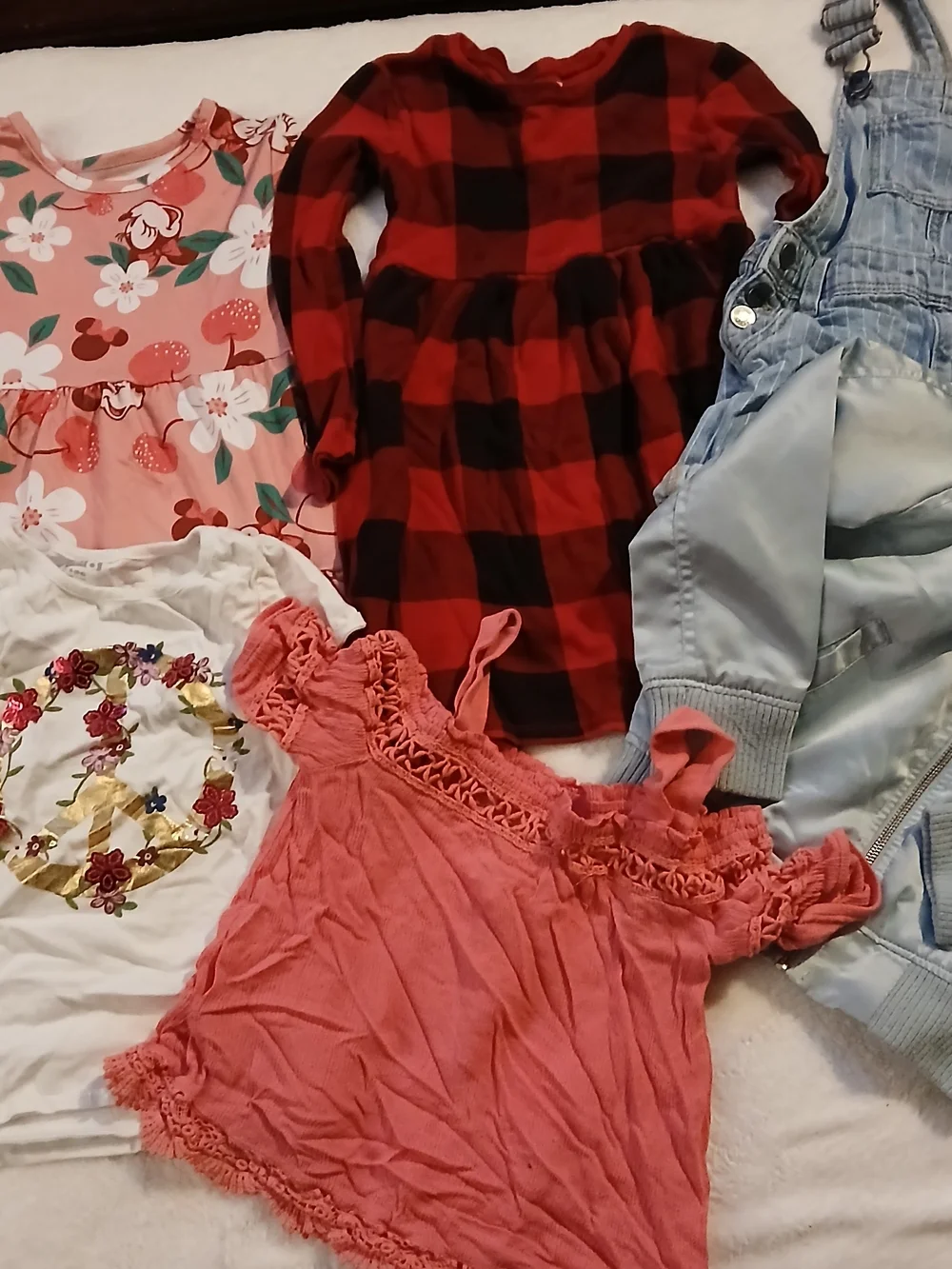 40+ PC BUNDLE - GIRLS 4T, 5T or 6/6X, 7/8 Tops, Bottoms, Jeans, Shorts, Dresses